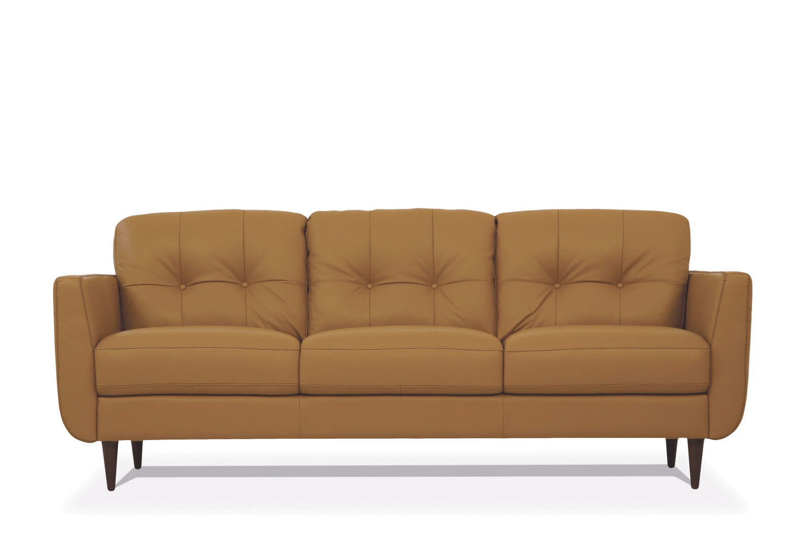 Radwan Sofa in Camel Top Grain Leather