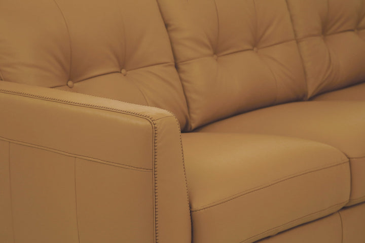 Radwan Sofa in Camel Top Grain Leather