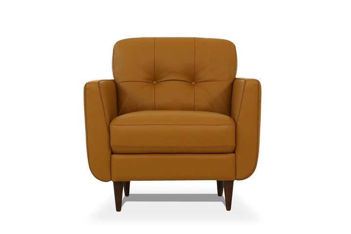 Radwan Chair in Camel Top Grain Leather