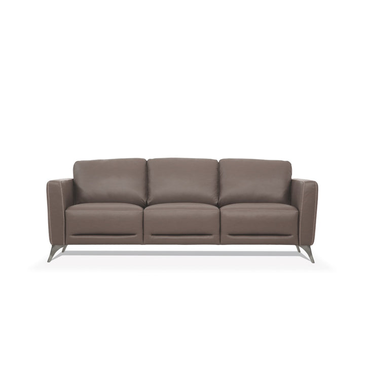 Malaga Sofa in Taupe Top Grain Leather