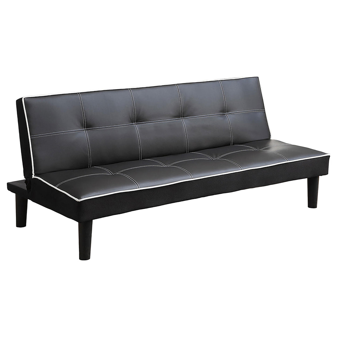Coaster Furniture 550044 Katrina Upholstered Tufted Convertible Sofa Bed Black
