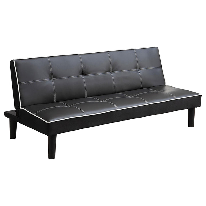 Coaster Furniture 550044 Katrina Upholstered Tufted Convertible Sofa Bed Black