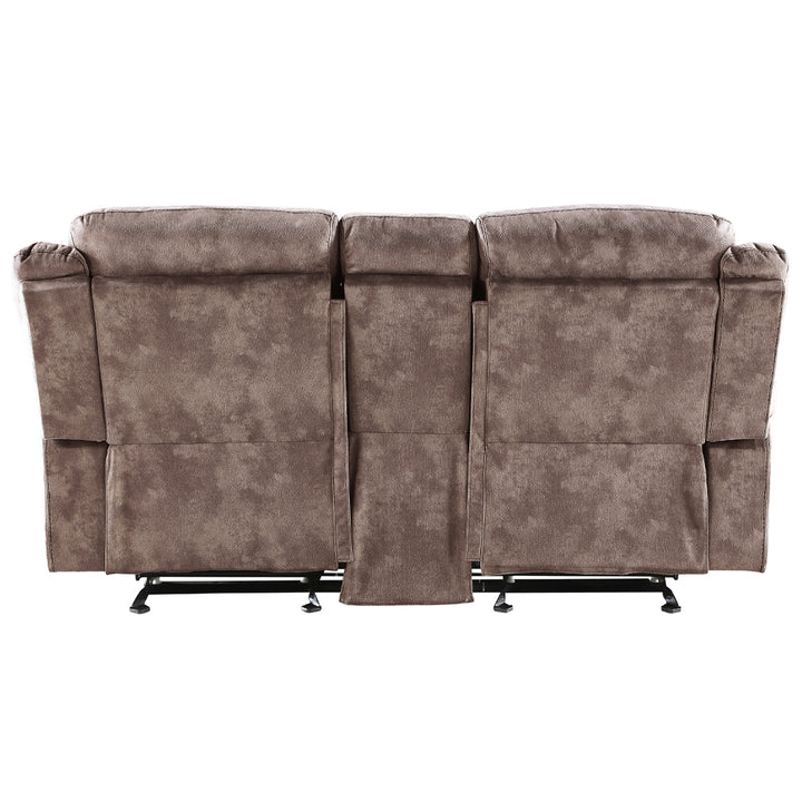 Zubaida Motion Loveseat &amp; Console with USB