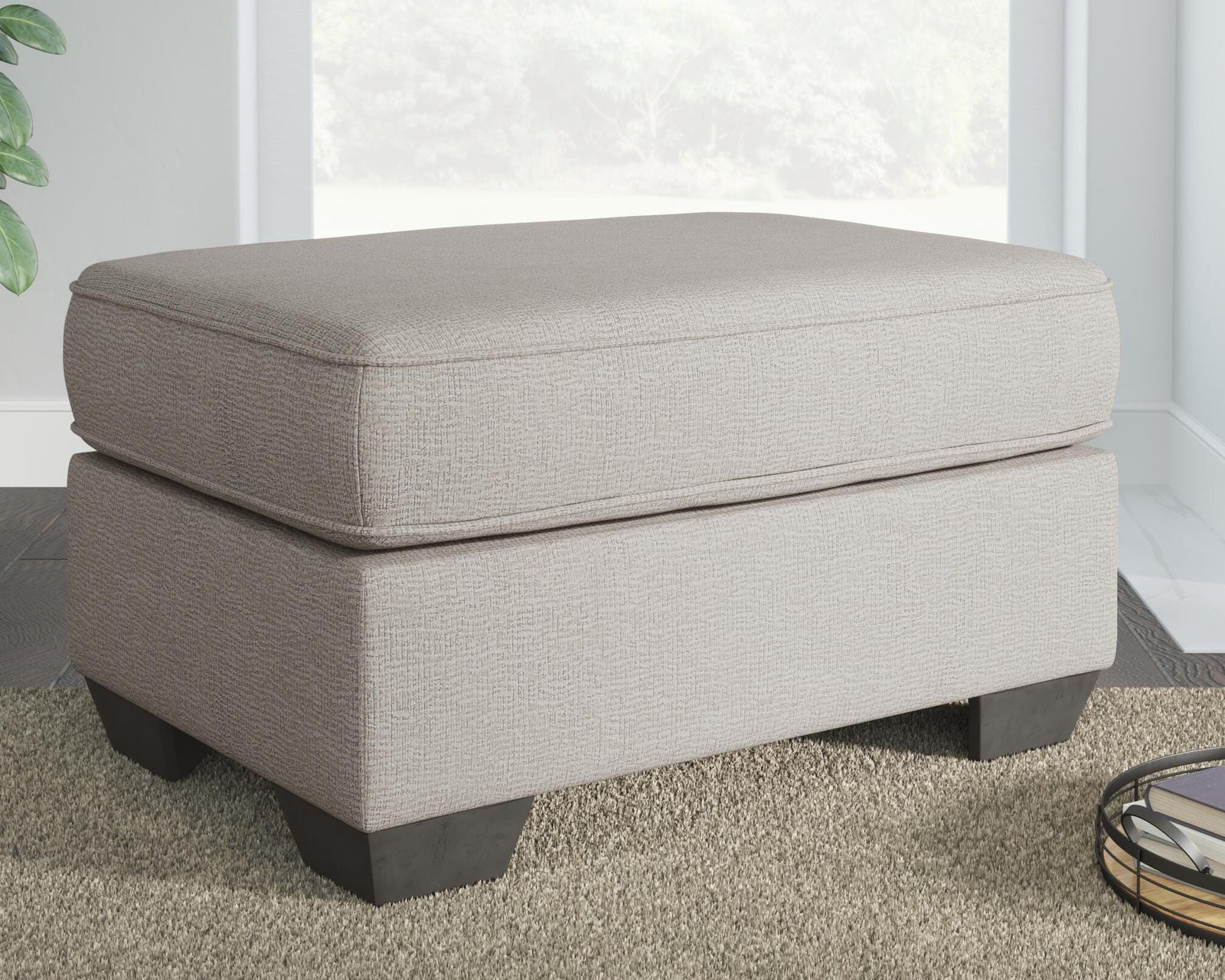 Greaves Ottoman - Gray (2)