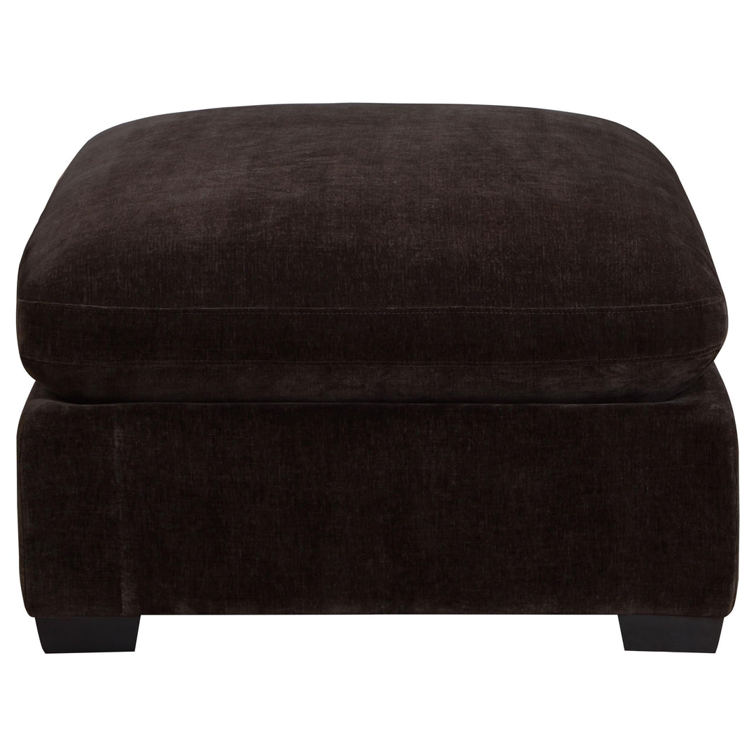 Coaster Furniture 551466 Lakeview Rectangular Upholstered Ottoman Dark Chocolate