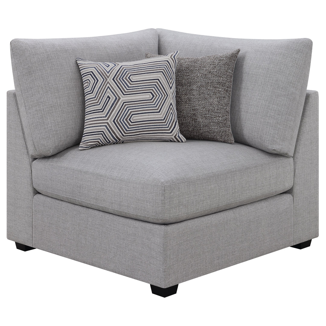 Cambria - 5 Piece Upholstered Modular Sectional Sofa - Gray
