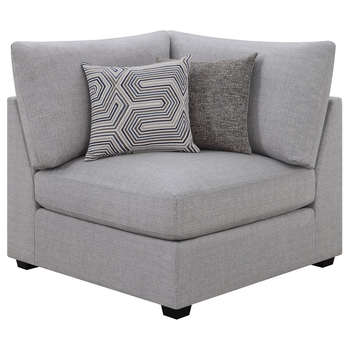 Cambria - 5 Piece Upholstered Modular Sectional Sofa - Gray