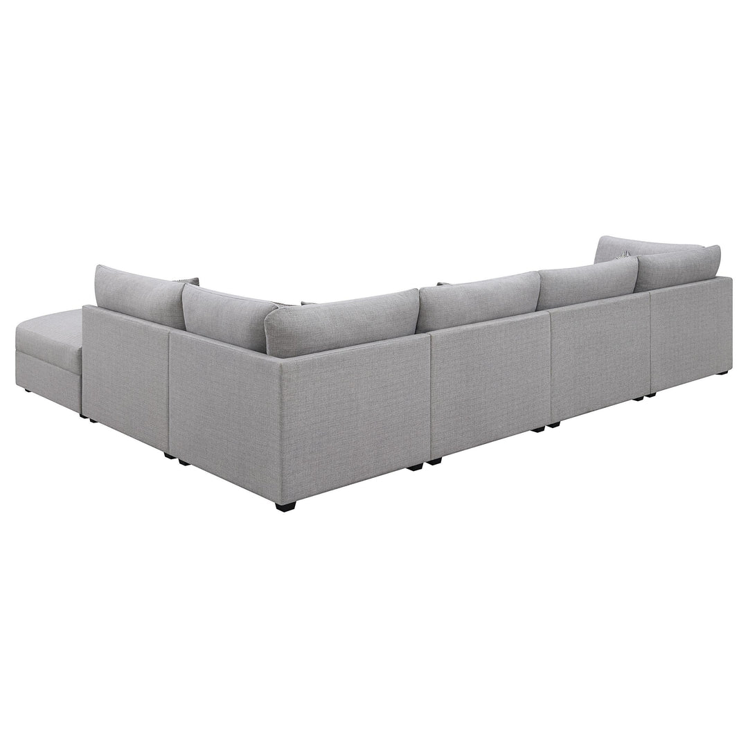 Coaster Furniture 551511-SET Cambria 6-piece Upholstered Modular Sectional Sofa Grey