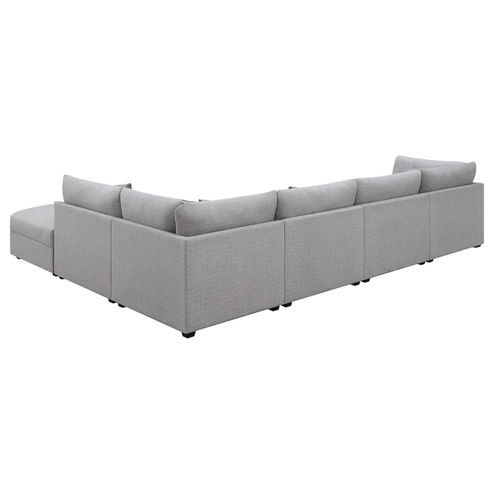 Coaster Furniture 551511-SET Cambria 6-piece Upholstered Modular Sectional Sofa Grey