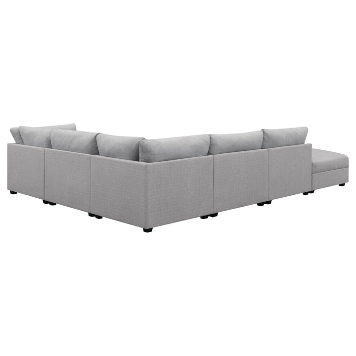 Coaster Furniture 551511-SET Cambria 6-piece Upholstered Modular Sectional Sofa Grey