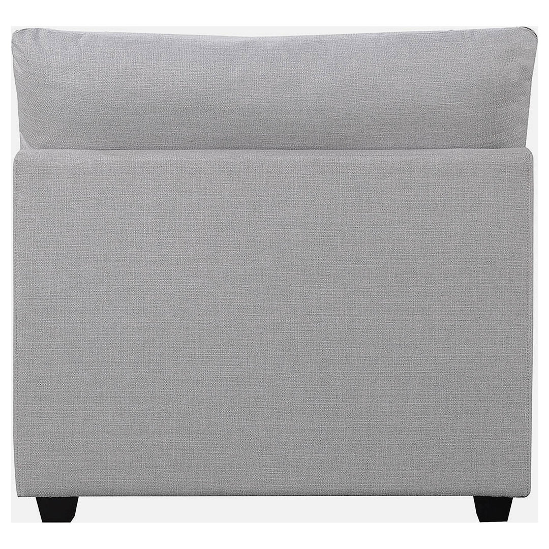 Coaster Furniture 551511 Cambria Upholstered Armless Chair Grey