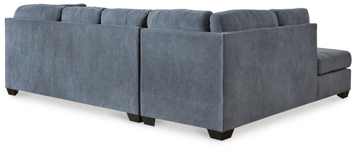 Marleton 2-Piece Sleeper Sectional with Chaise - Denim (3)