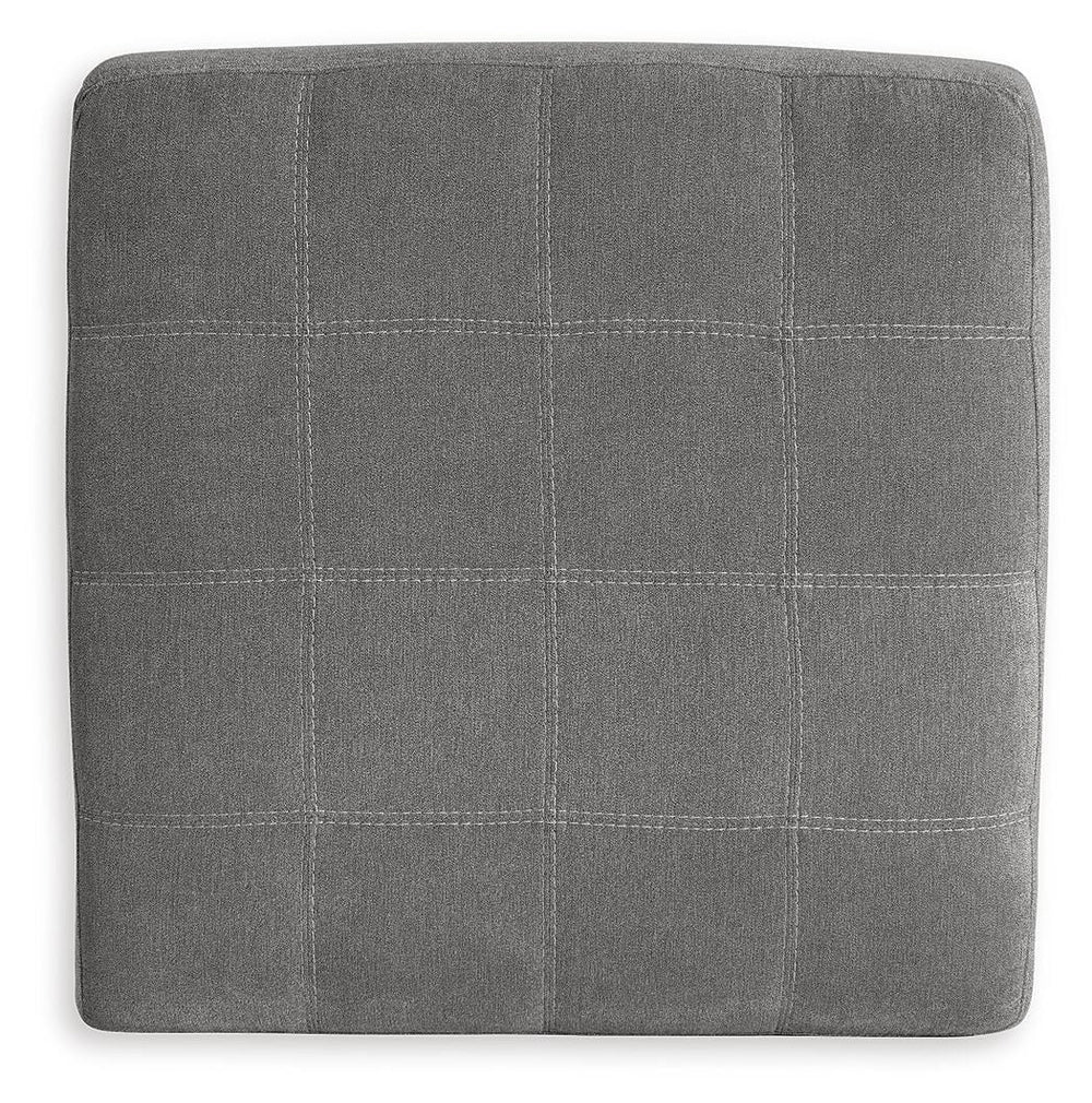 Marleton Oversized Accent Ottoman - Dark Gray (4)