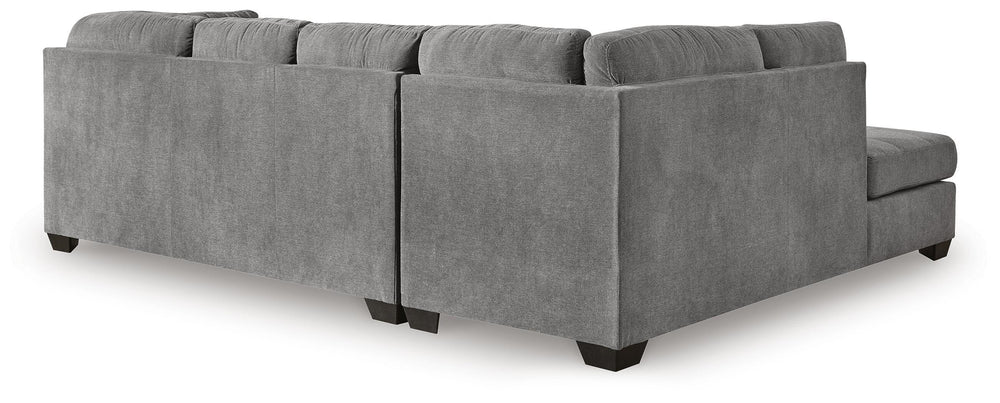 Marleton 2-Piece Sectional with Chaise - Gray (3)