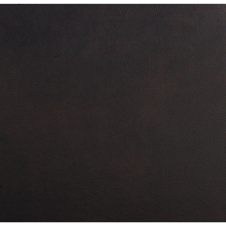 Braylon Motion Sofa in Brown Leatherette