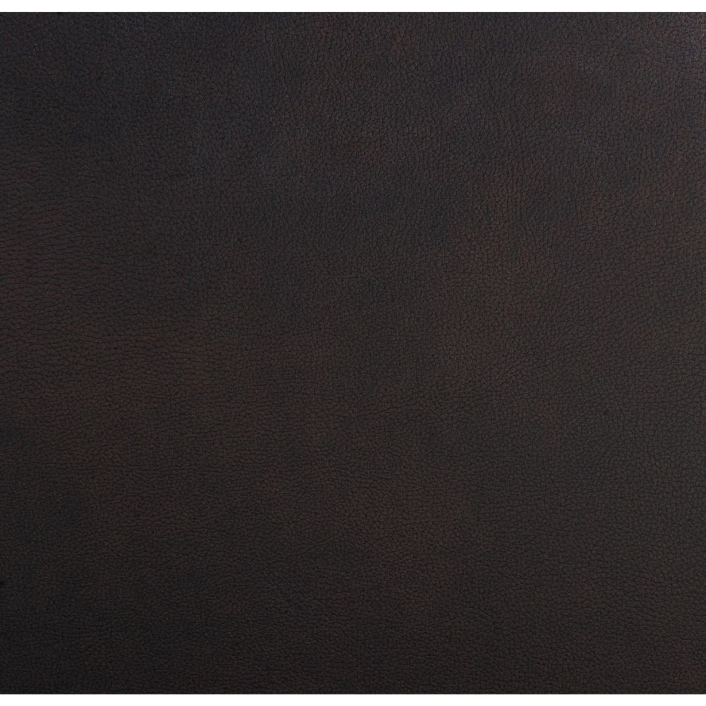 Braylon Motion Sofa in Brown Leatherette