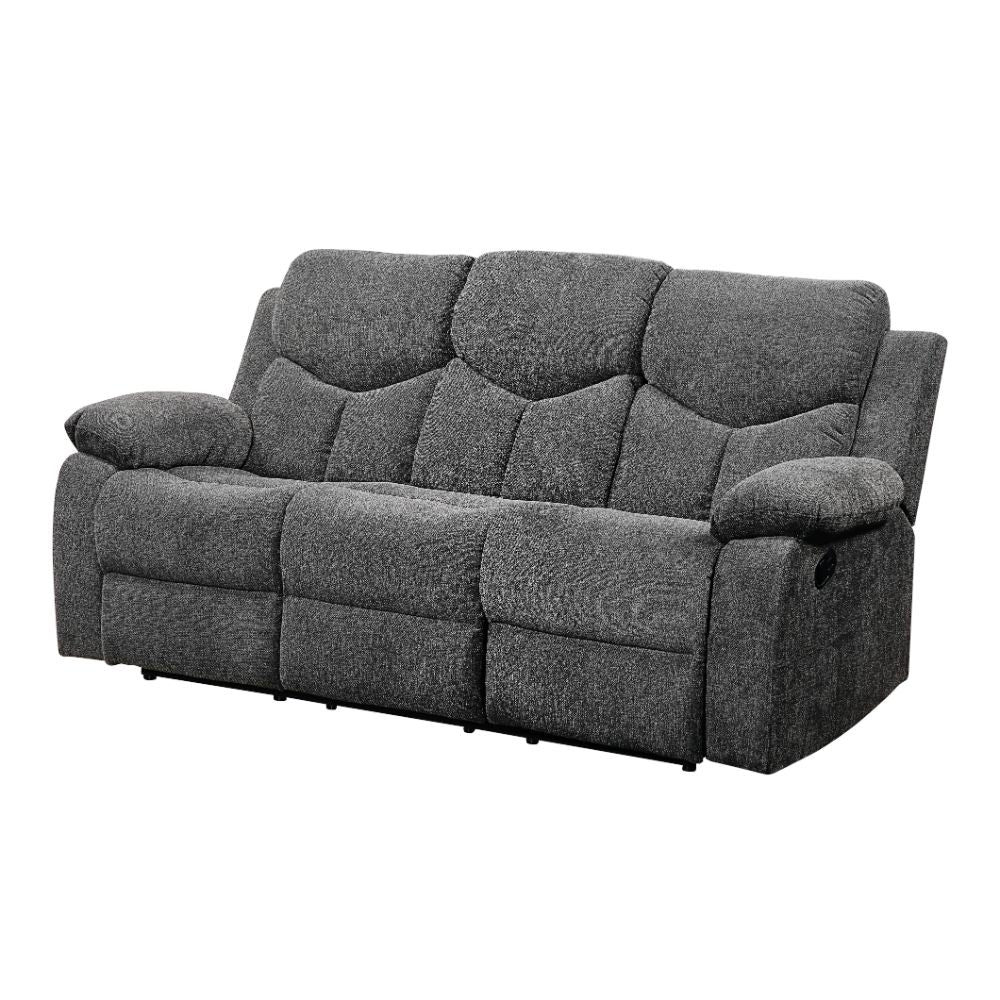 Kalen Motion Sofa in Gray Chenille