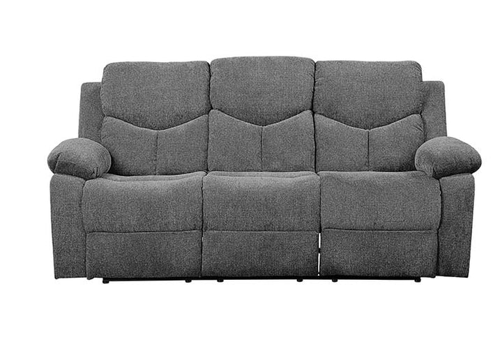Kalen Motion Sofa in Gray Chenille