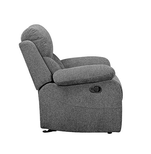 Kalen Motion Sofa in Gray Chenille