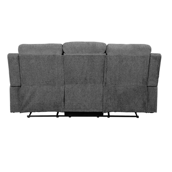 Kalen Motion Sofa in Gray Chenille