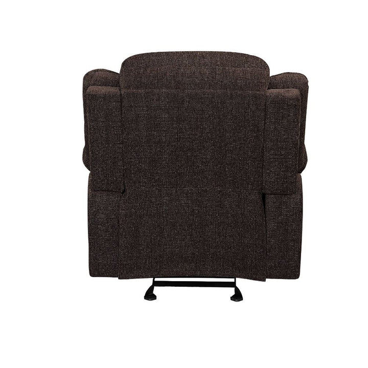 Madden Motion Glider Recliner in Brown Chenille