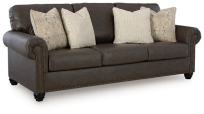 Roxmere Sofa - Dark Brown - Dark Brown