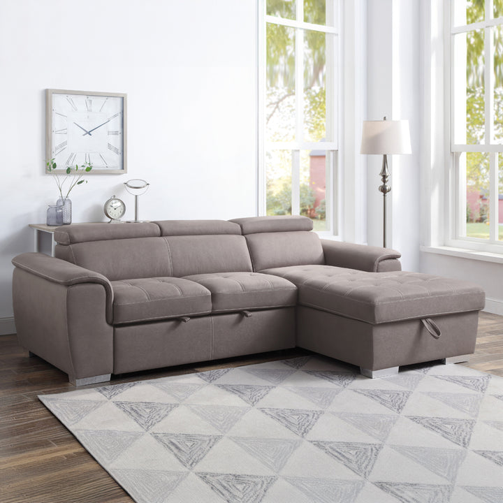 Haruko Sectional Sofa with Storage