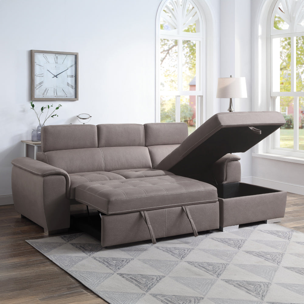 Haruko Sectional Sofa with Storage