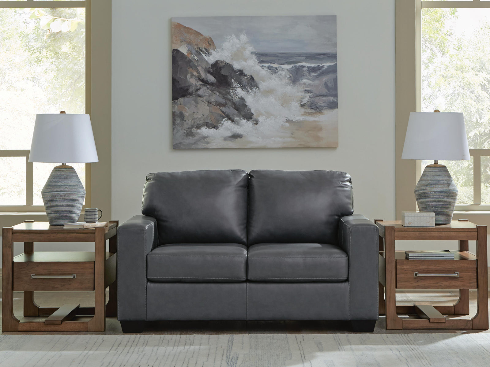 Bolsena Loveseat - Blue (2)