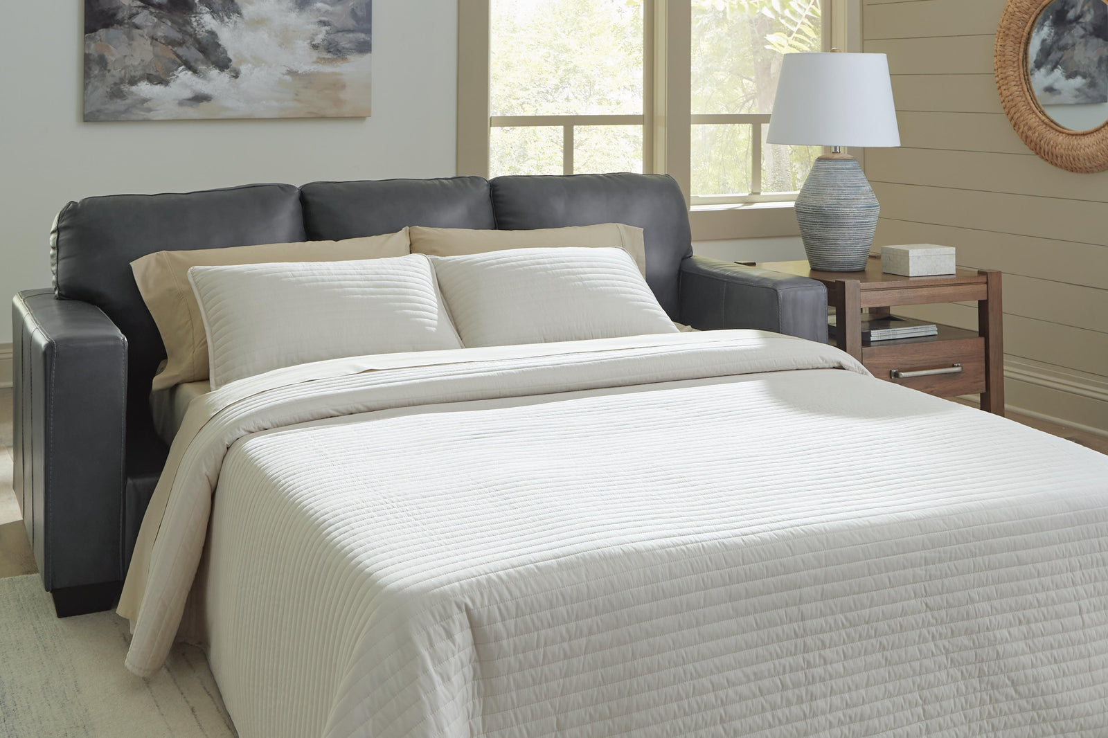 Bolsena Queen Sofa Sleeper - Blue (2)
