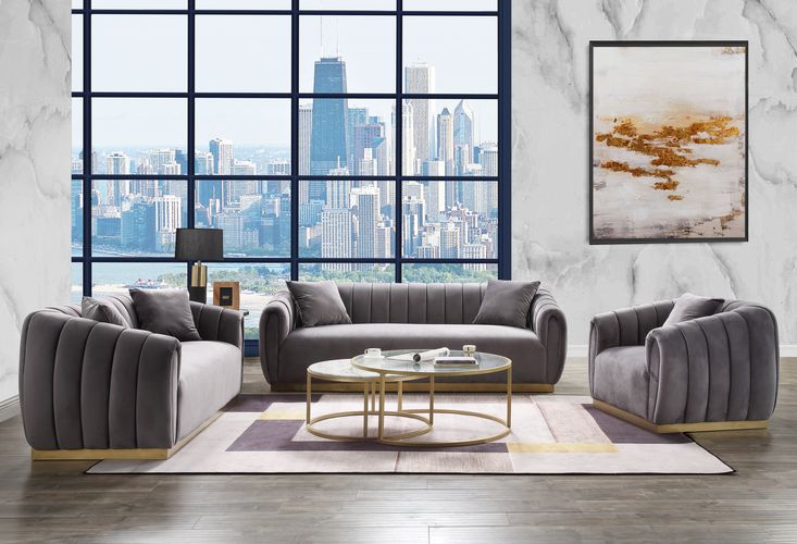 Elchanon Loveseat with 2 Pillows