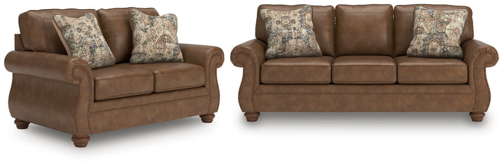 Chasemore Sofa and Loveseat - Earth (1)