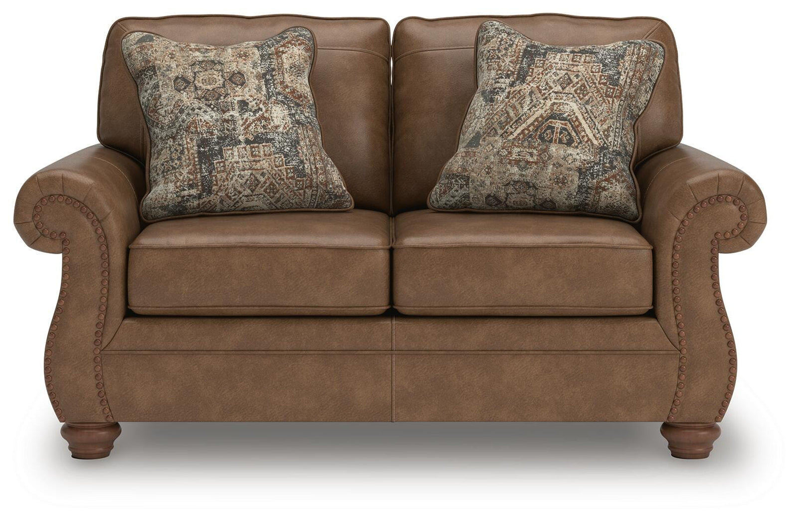 Chasemore Loveseat - Dark Brown (1)