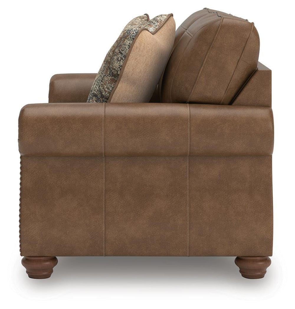 Chasemore Loveseat - Dark Brown (6)