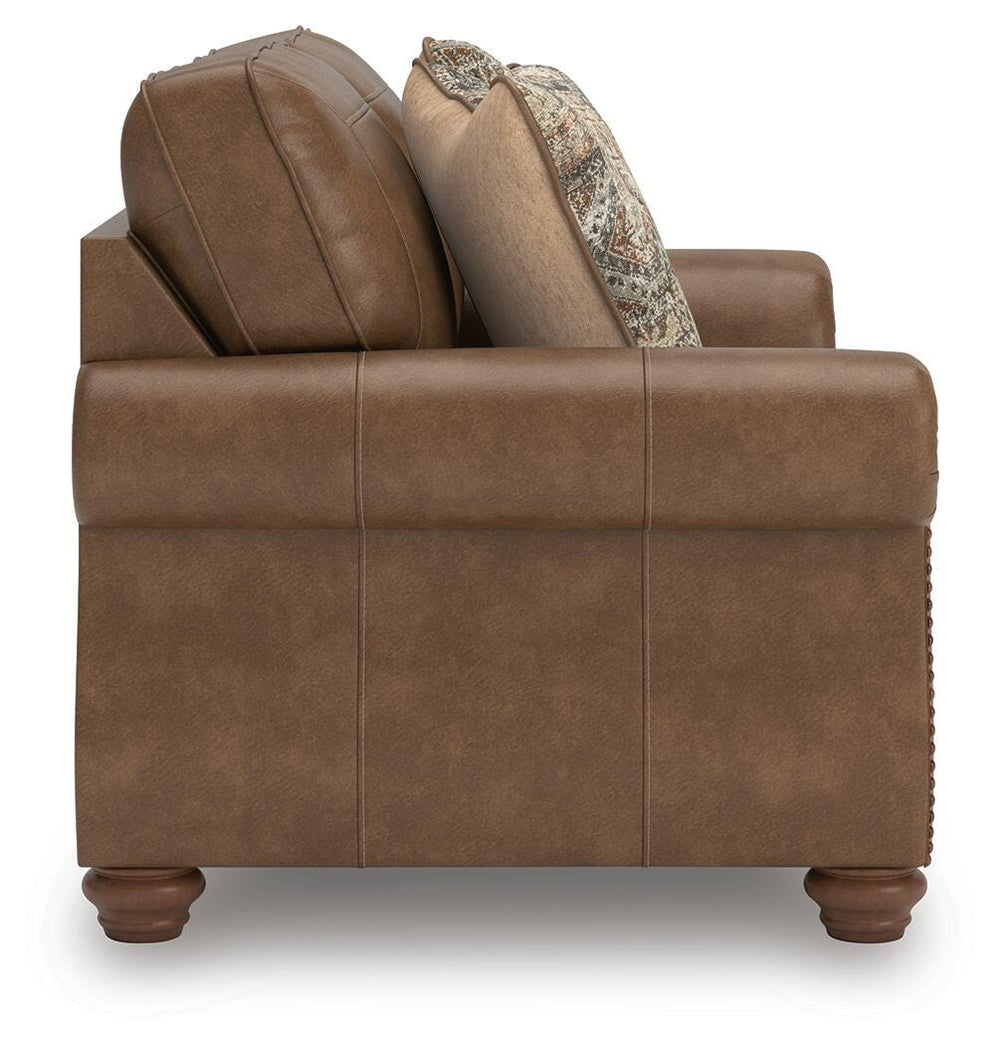 Chasemore Loveseat - Dark Brown (4)