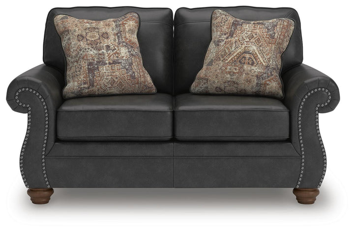 Chasemore Loveseat - Dark Gray (3)