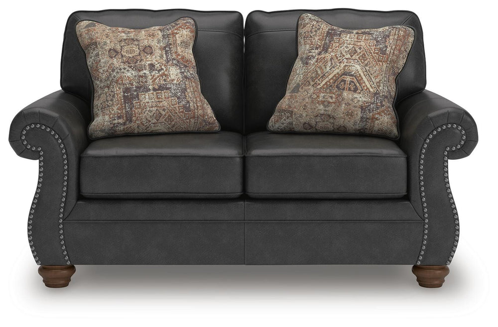 Chasemore Loveseat - Dark Gray (3)