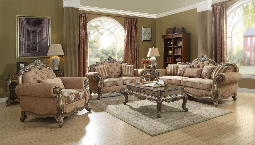 Ragenardus Sofa with 5 Pillows