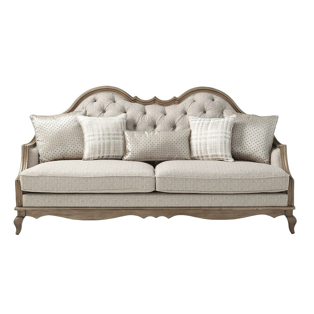 Chelmsford Sofa with 5 Pillows