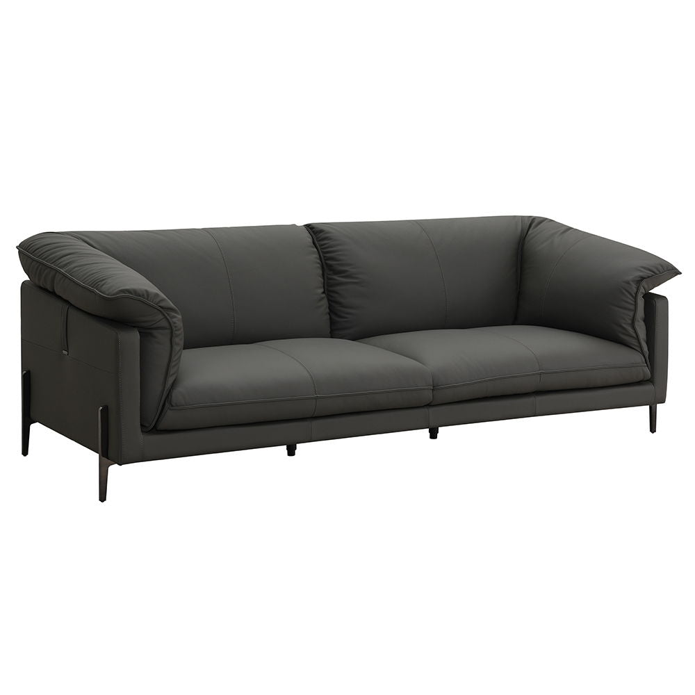 ACME Furniture Tadi Loveseat Black Top Grain Leather