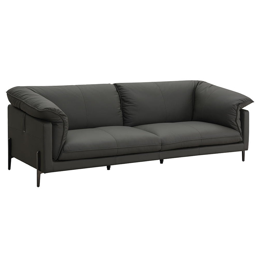 ACME Furniture Tadi Loveseat Black Top Grain Leather