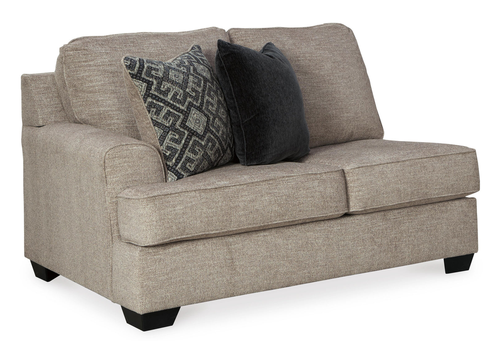 Bovarian Left-Arm Facing Loveseat - Beige (1)