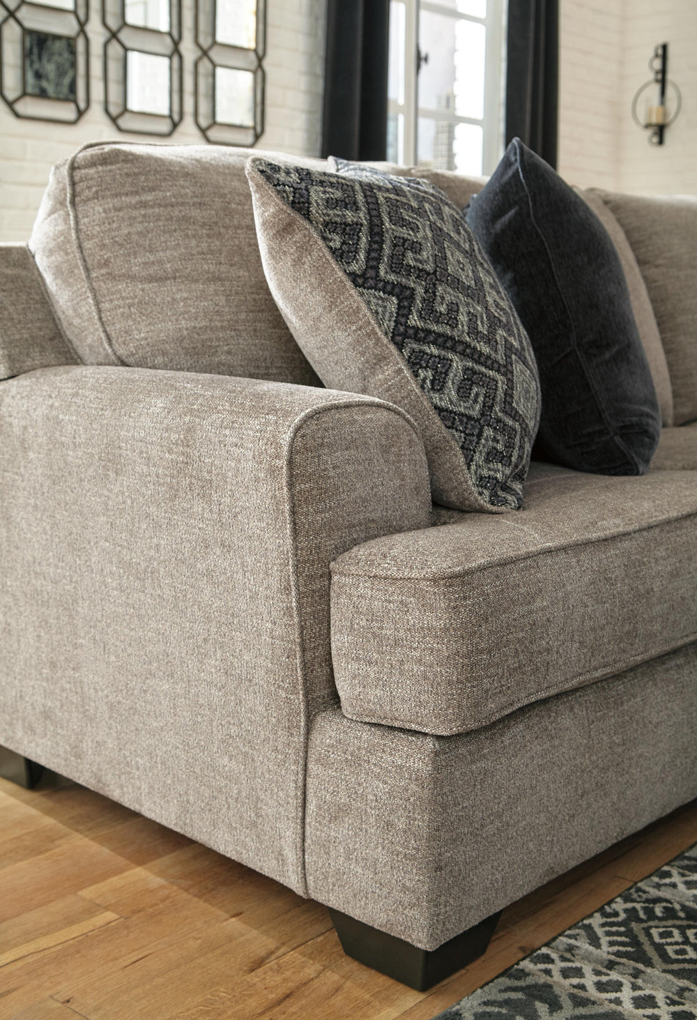 Bovarian 2-Piece Sectional - Stone (2)