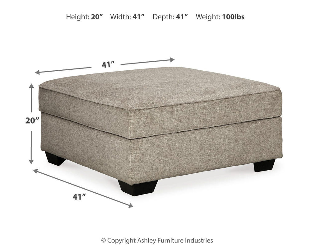 Bovarian Ottoman - Beige (4)