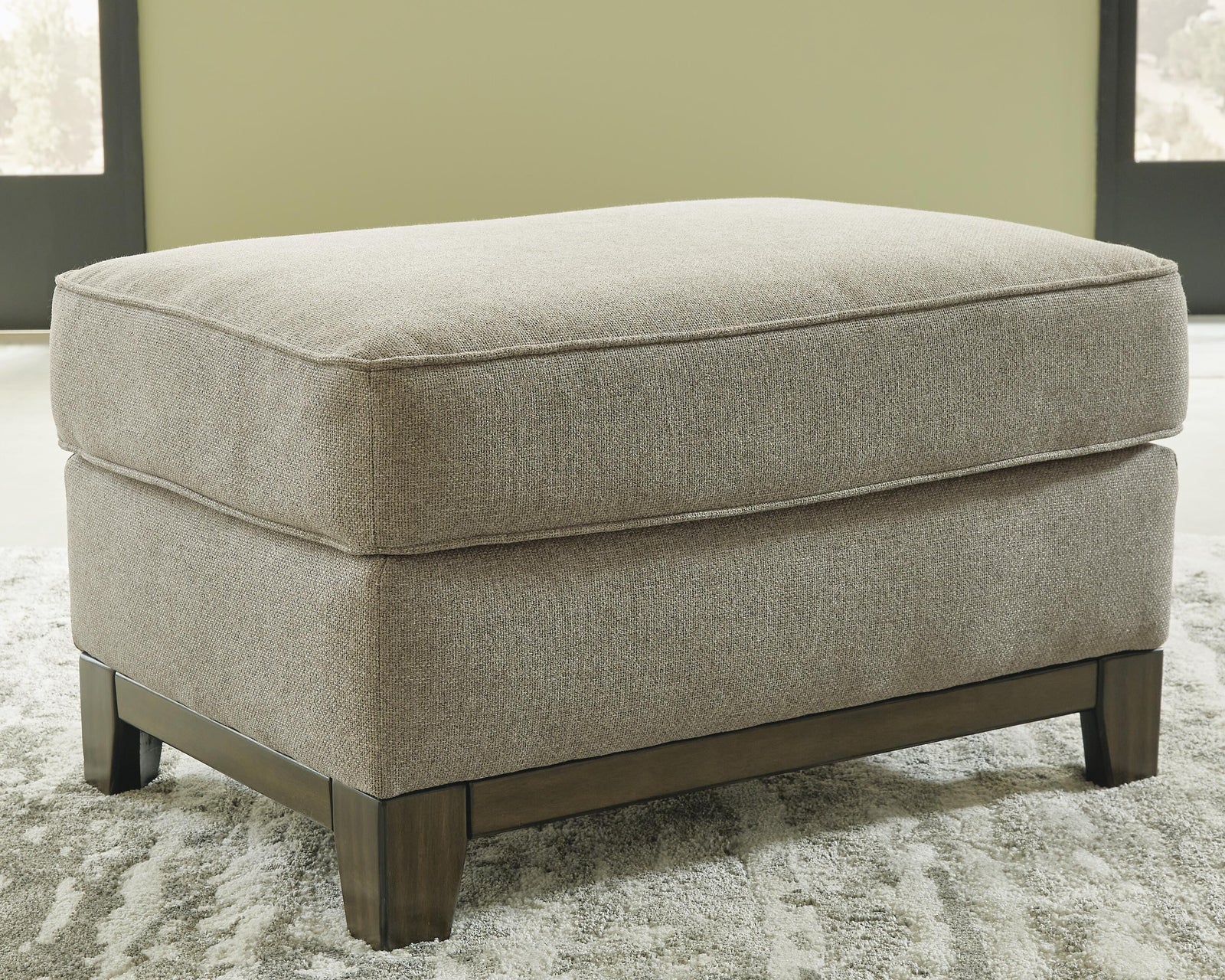 Kaywood Ottoman - Dark Gray (2)