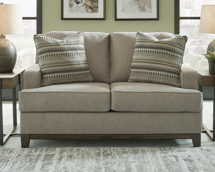 Kaywood Loveseat - Dark Gray (2)