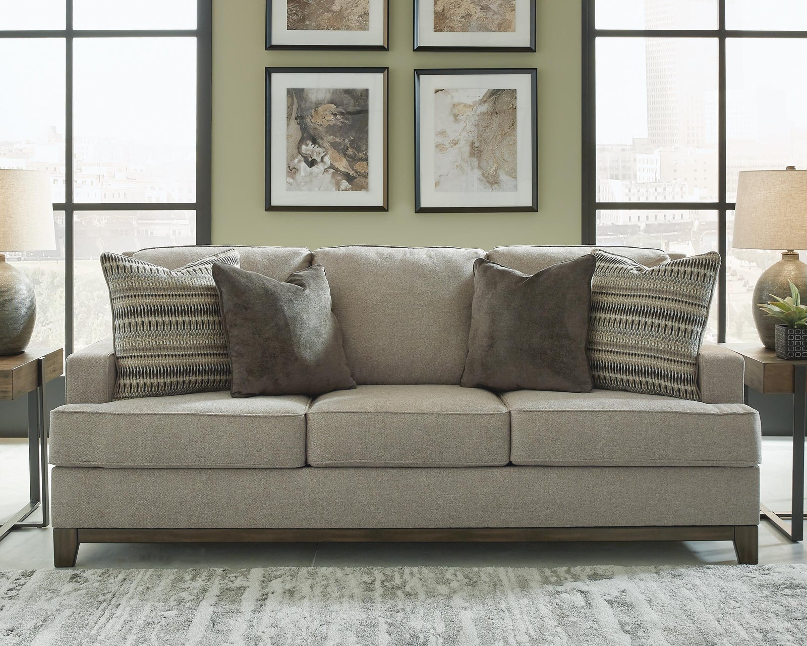 Kaywood Sofa - Dark Gray (2)
