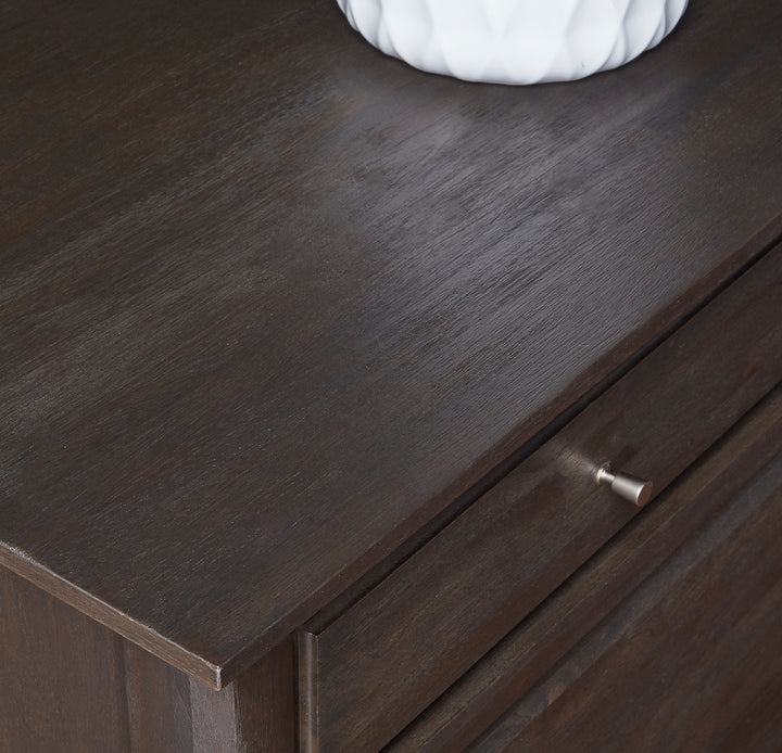 Modus Furniture 1X5782 City Ii Nine Drawer Dresser In Basalt Gray