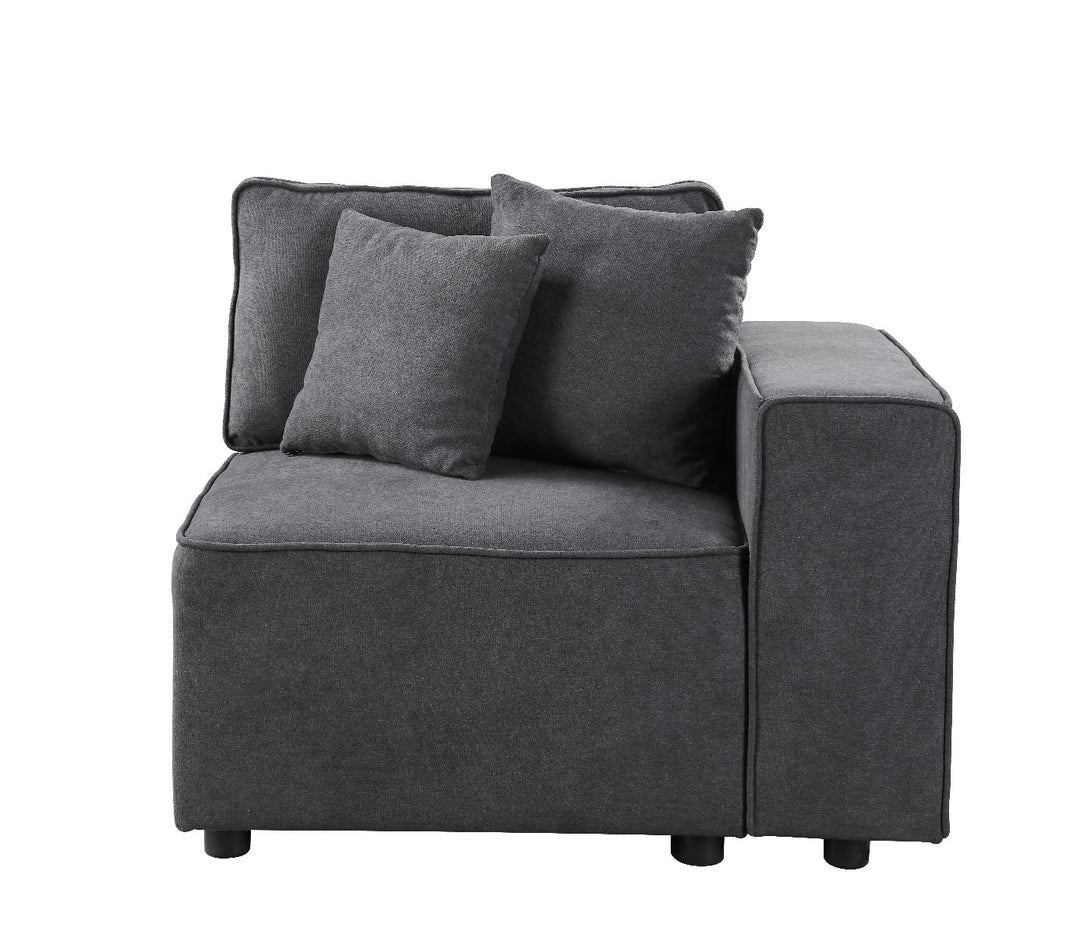 Silvester Modular - Right Facing Chair with 2 Pillows