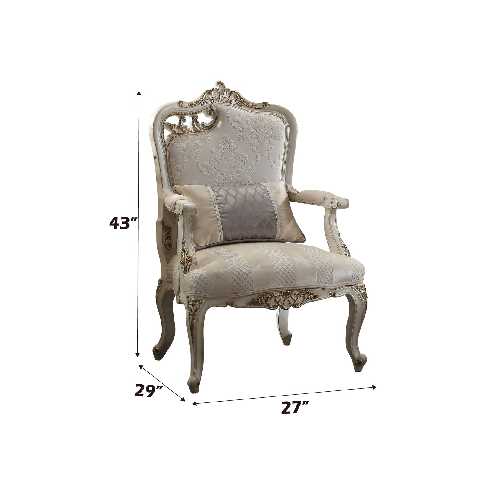 Picardy Chair with Pillow (Lf Leaf)